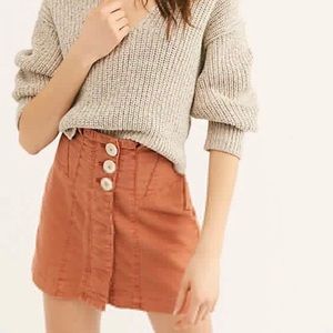 NWT Free people mini skirt